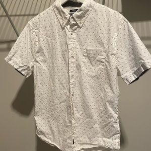 White button down shirt - M
